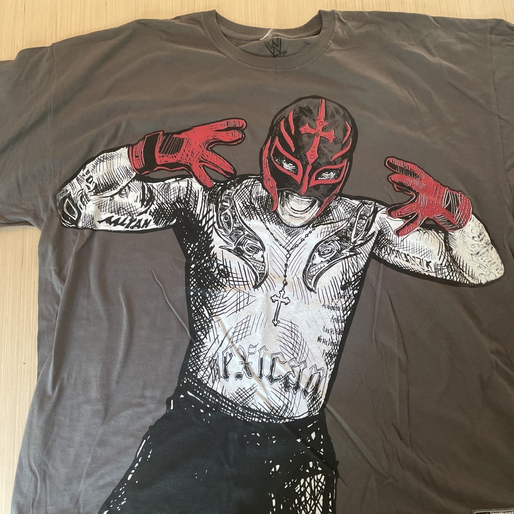 WWE‎ Rey Mysterio respect the mask shirt 4X 2011 NOS